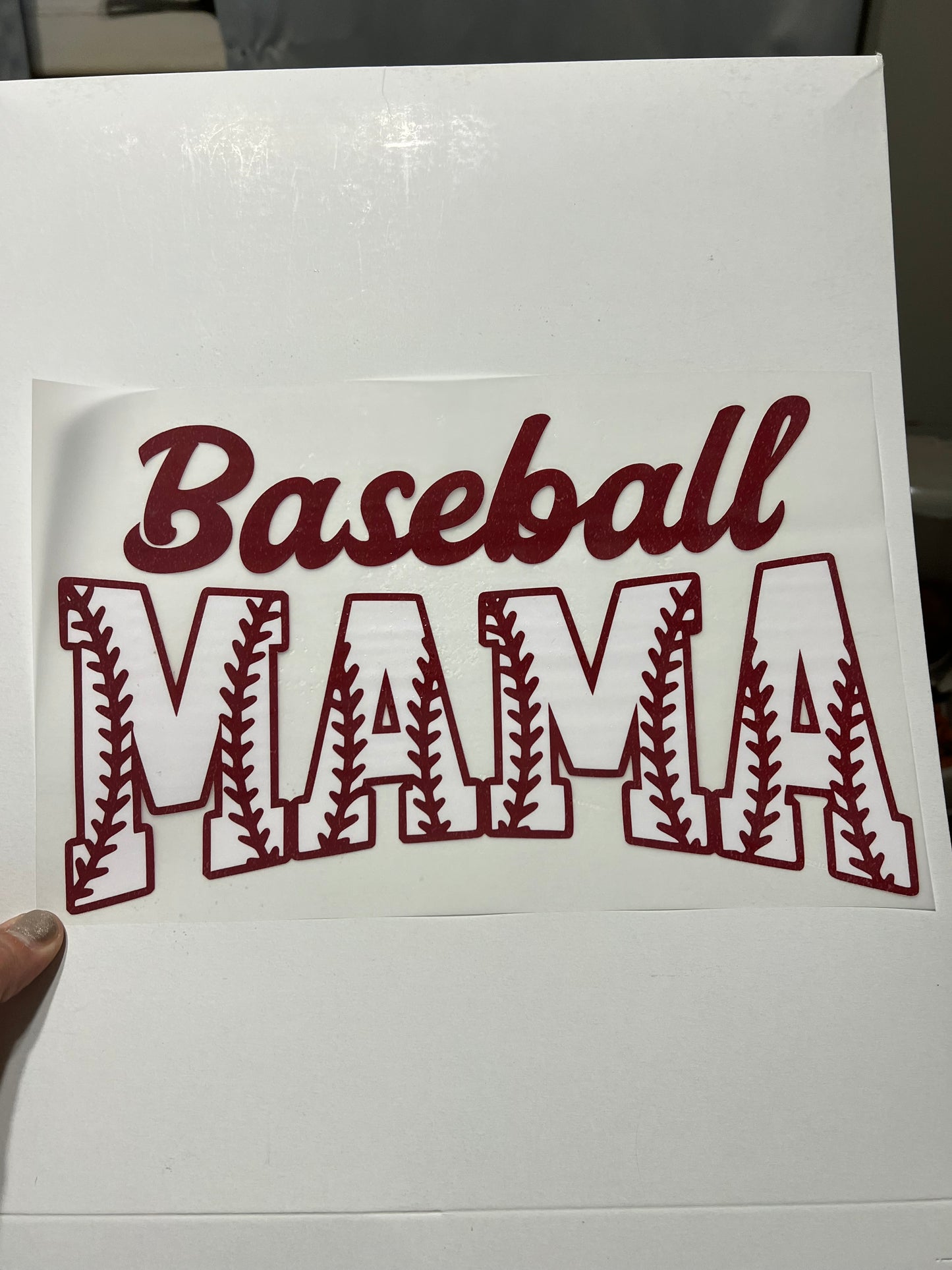 Baseball Mama Stitch