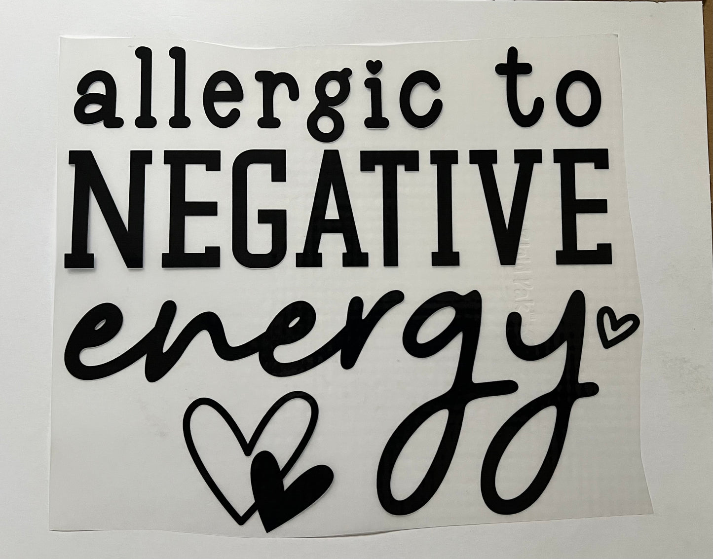 Negative Energy