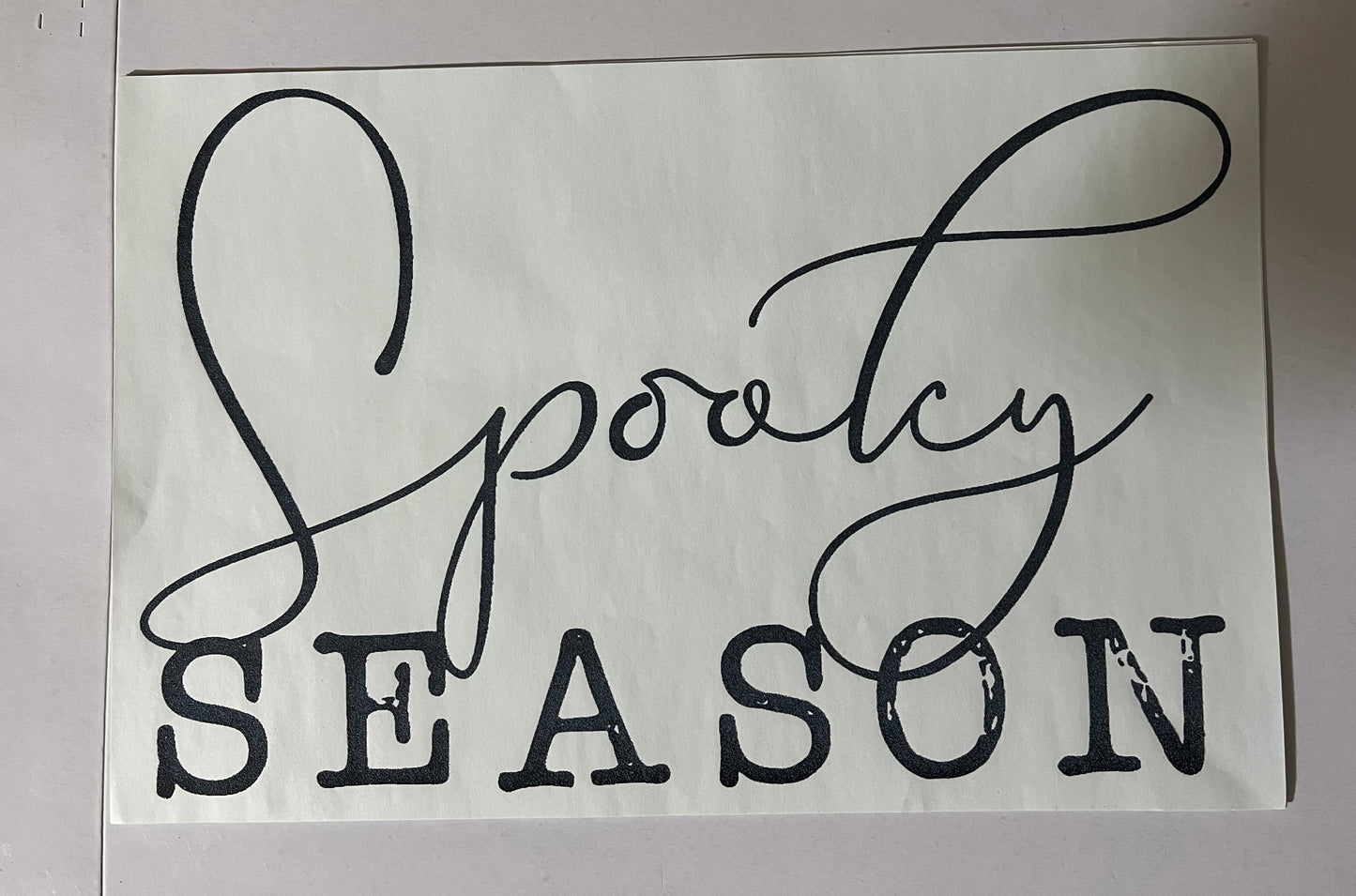 Soooky Season-Black