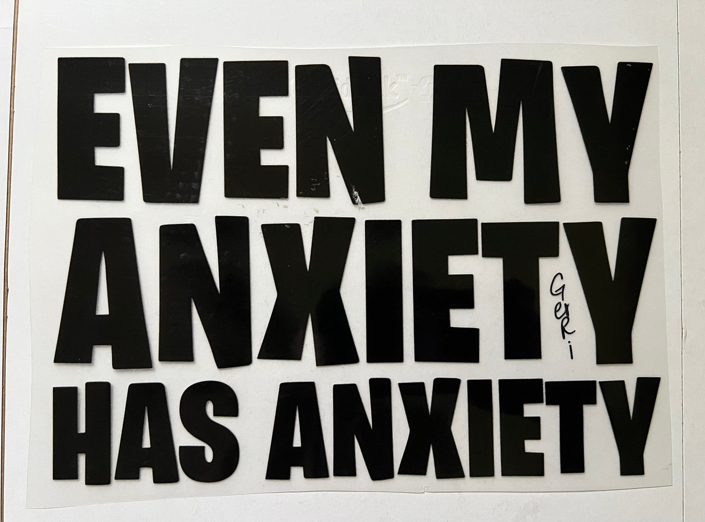 Anxiety