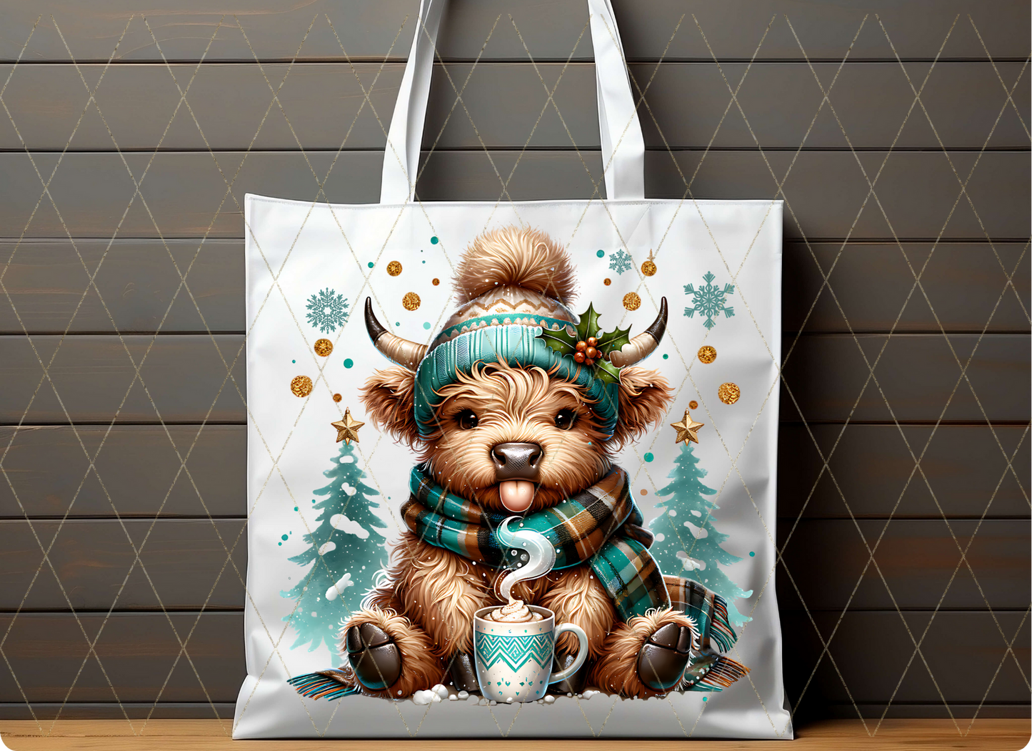 Green Winter Cow