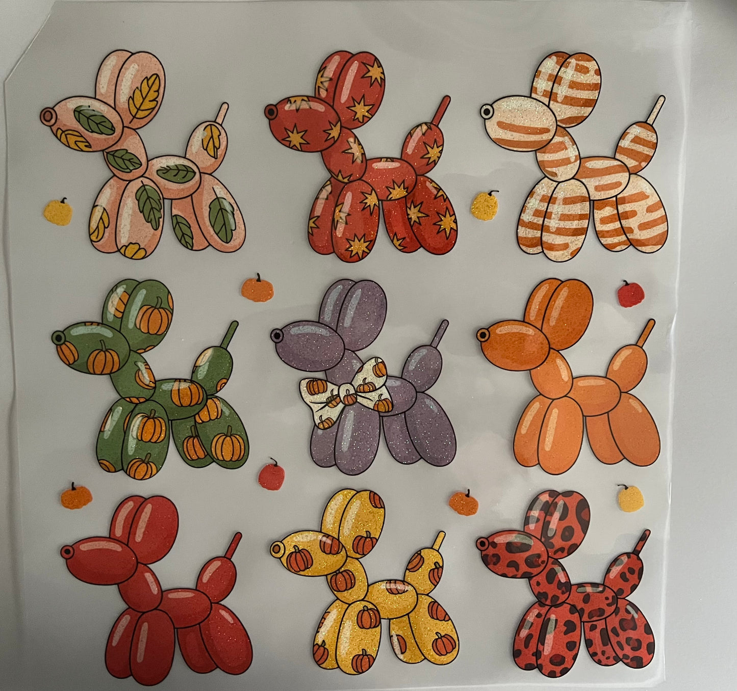 Balloon Pups -GLITTER