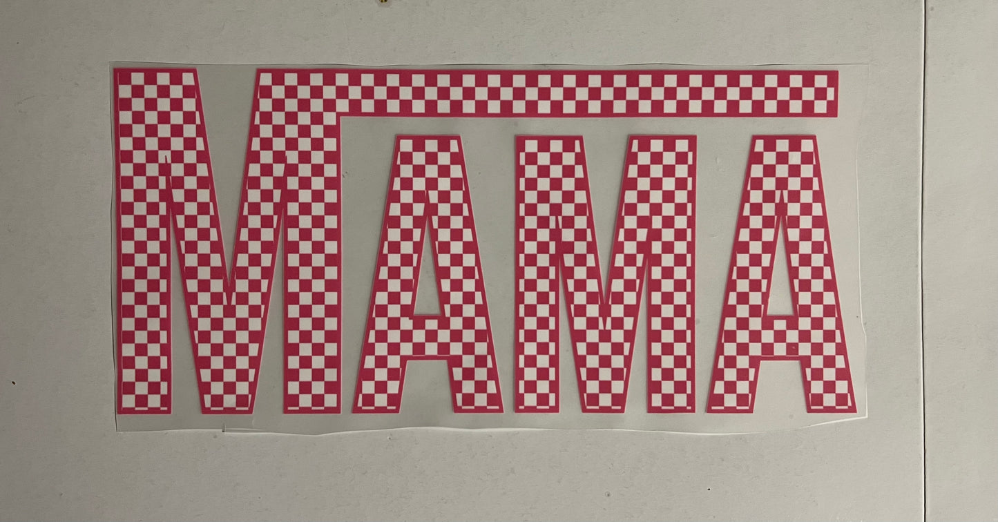 Pink Mama Checker