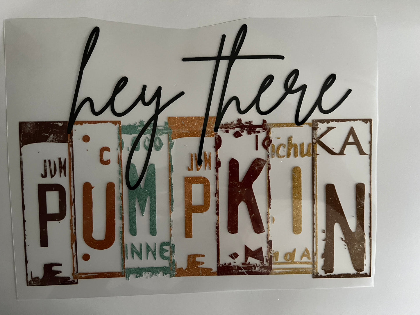 Hey there pumpkin