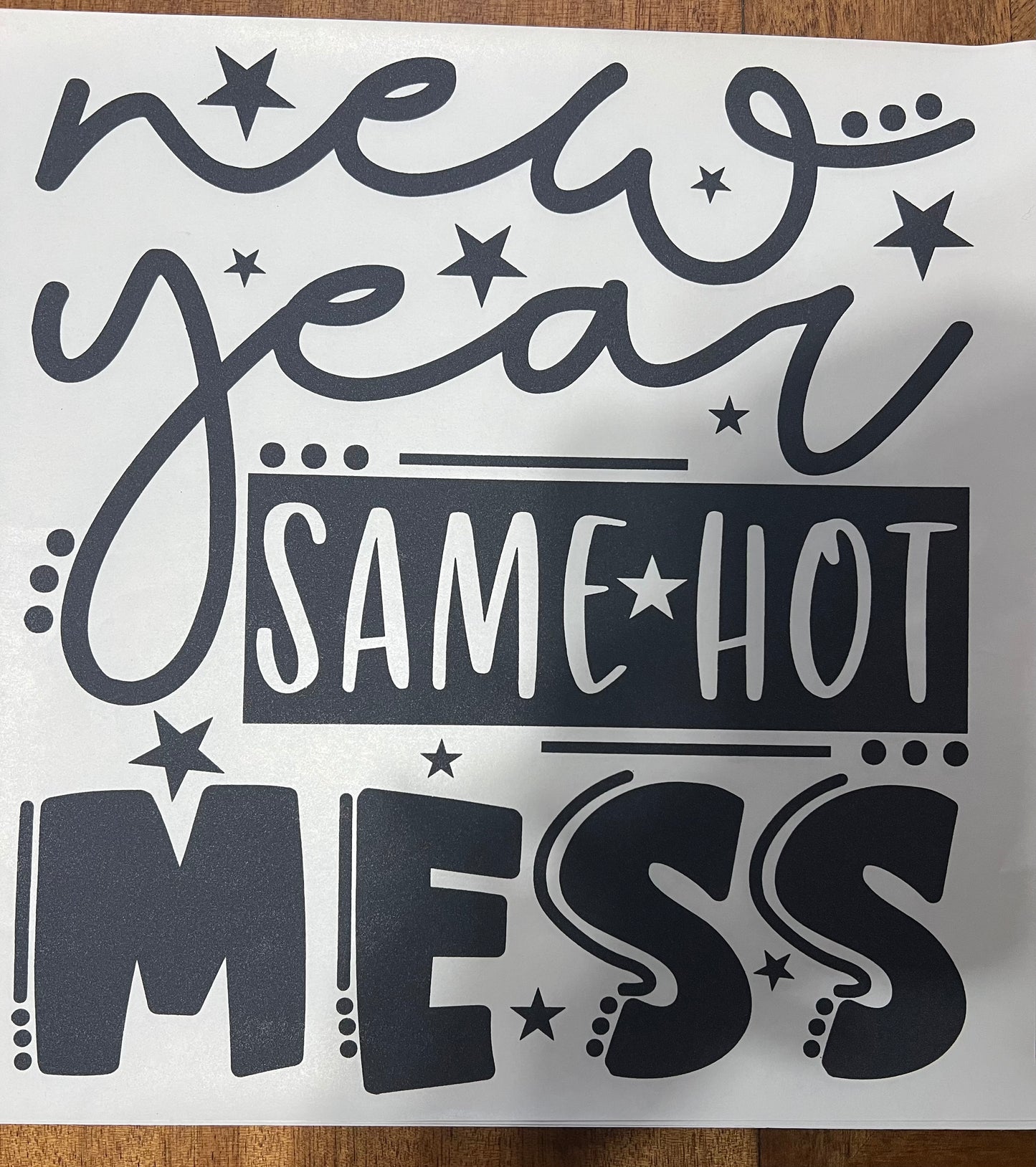 Nw Year Same Mess