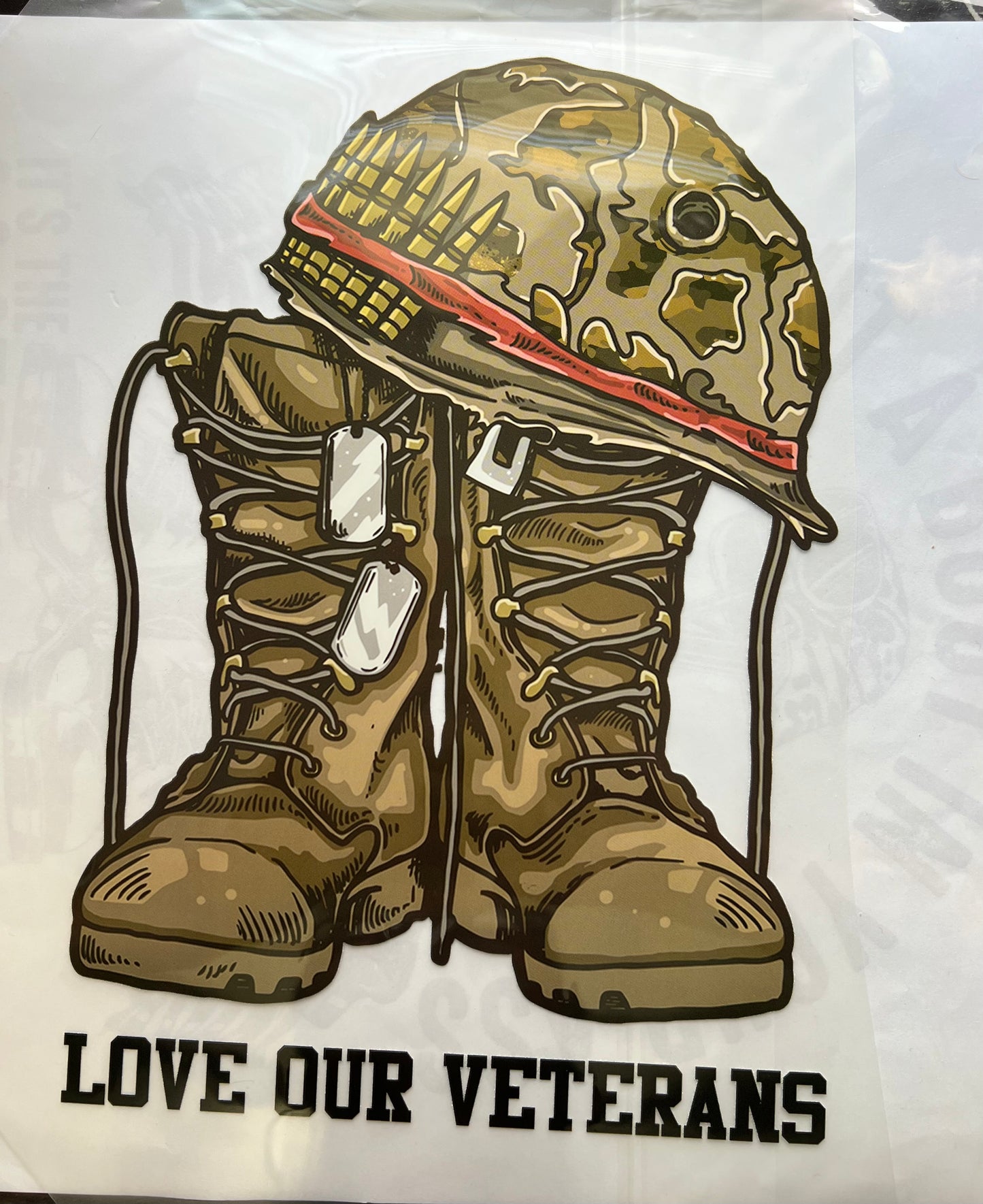 Love our veterans DTF