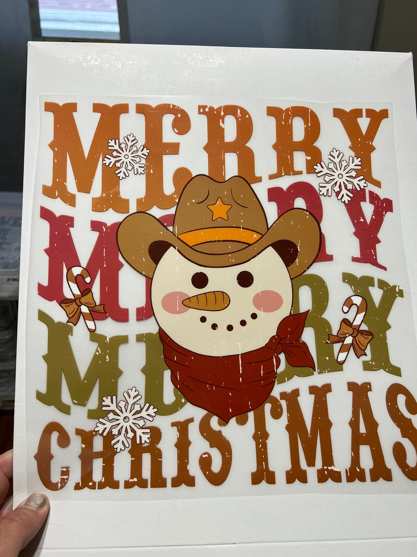 Merry Snowman