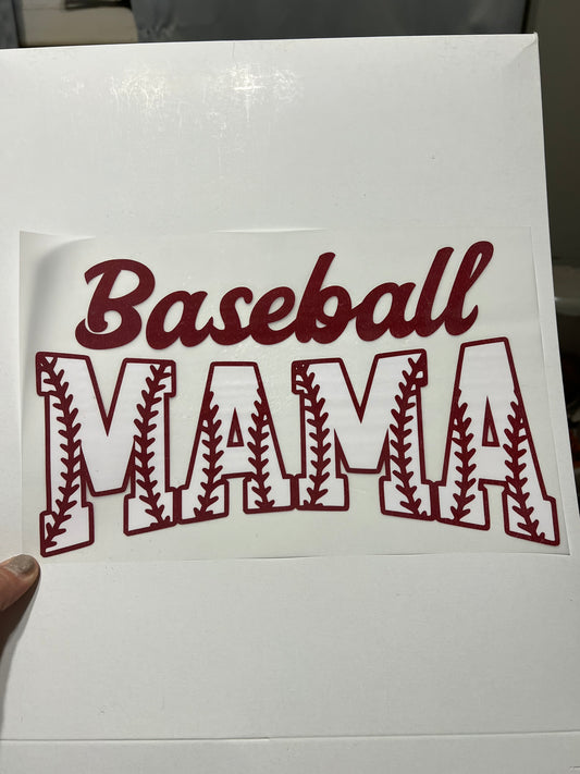 Baseball Mama Stitch
