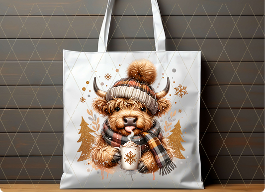 Winter Cow-Tan Latte