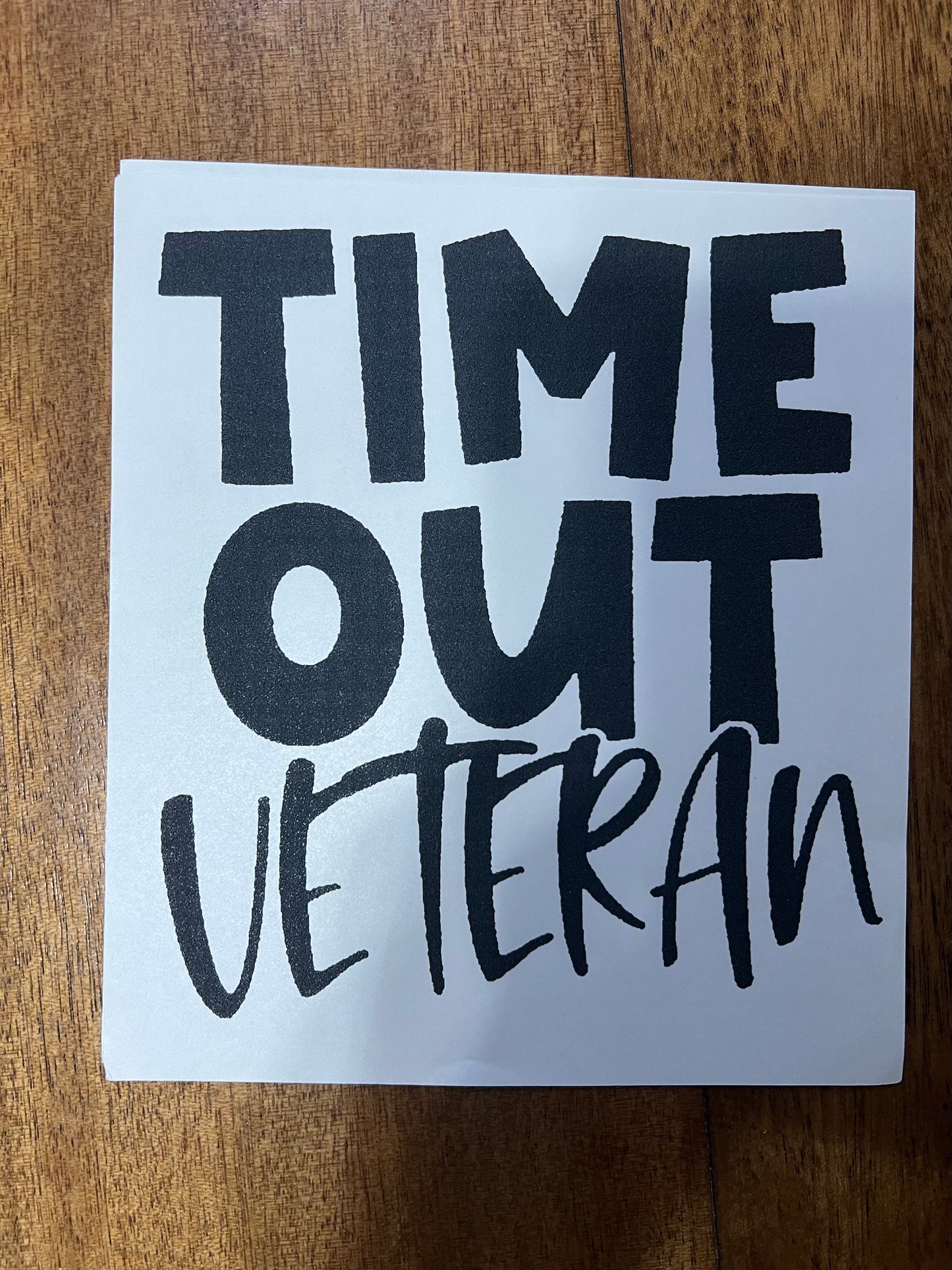 Time Out Veteran-YOUTH