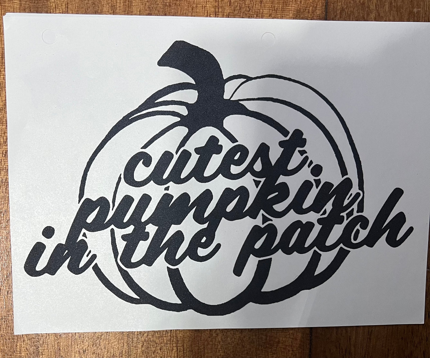 Cutest Pumpkin