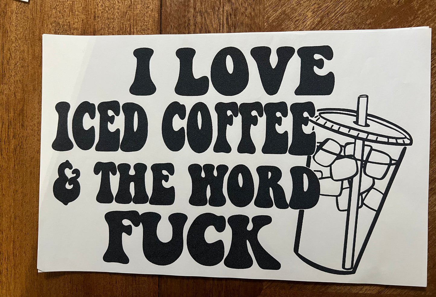 Love iced coffee