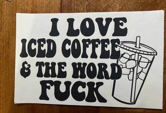 Love iced coffee