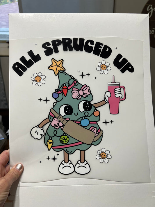 Spruced up