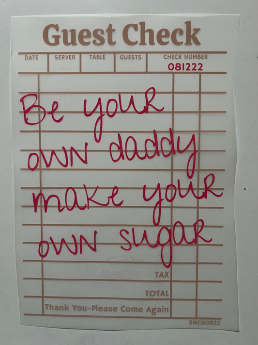 Get your own daddy