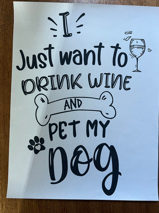 Dog wine