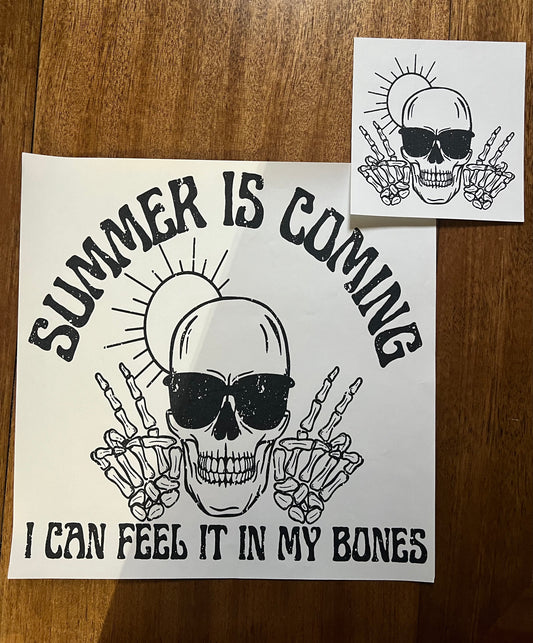 Summer is Coming w/pocket