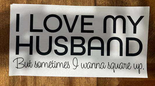 Husbands Square up