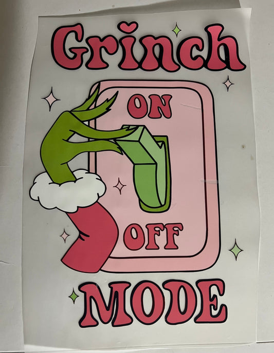 G mode on/off