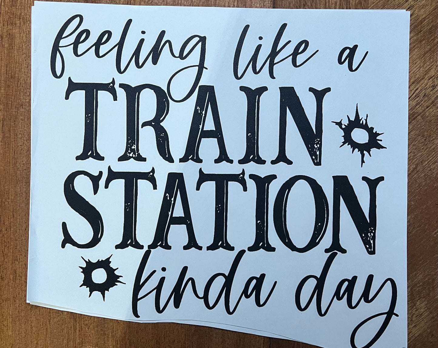 Train Station Black