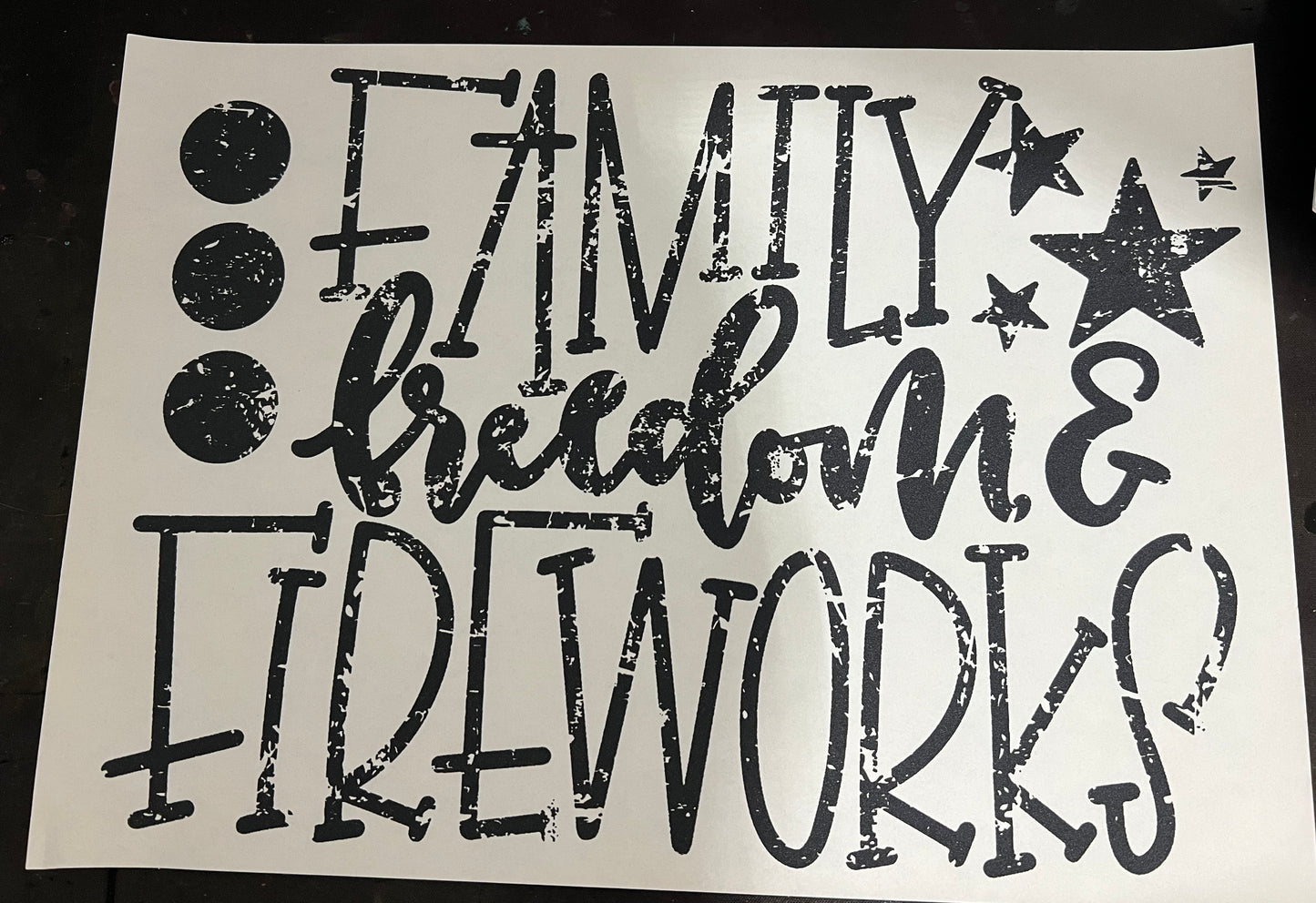 Fireworks, Family & Freedom