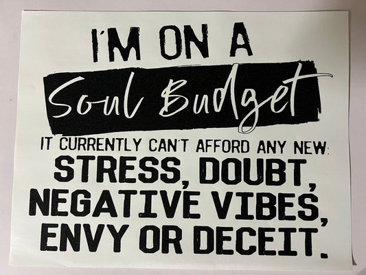 Soul Budget