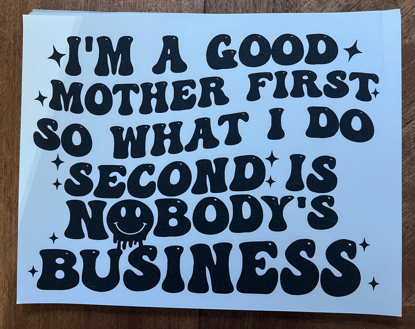 Good Mother First