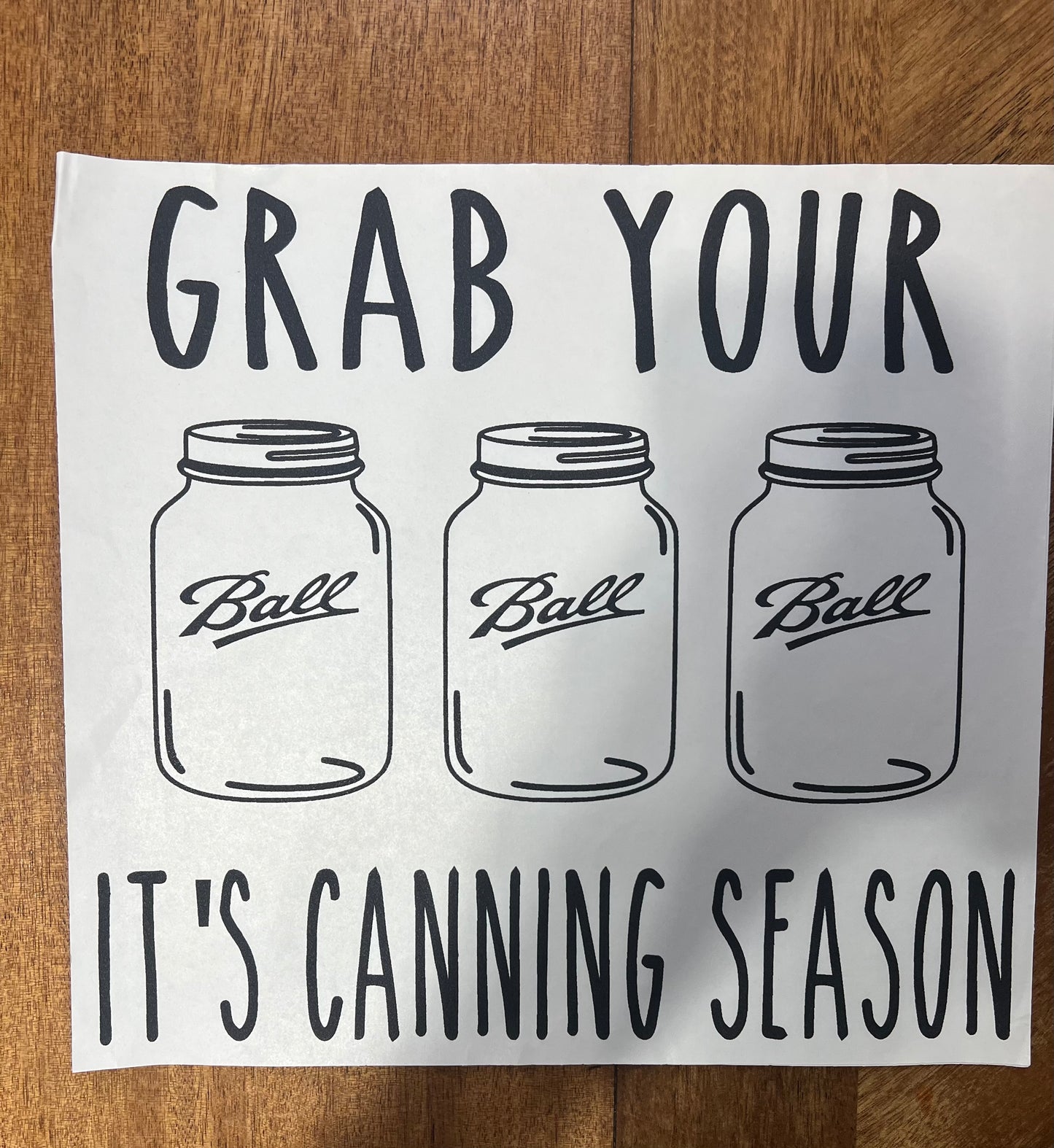 Canning Season