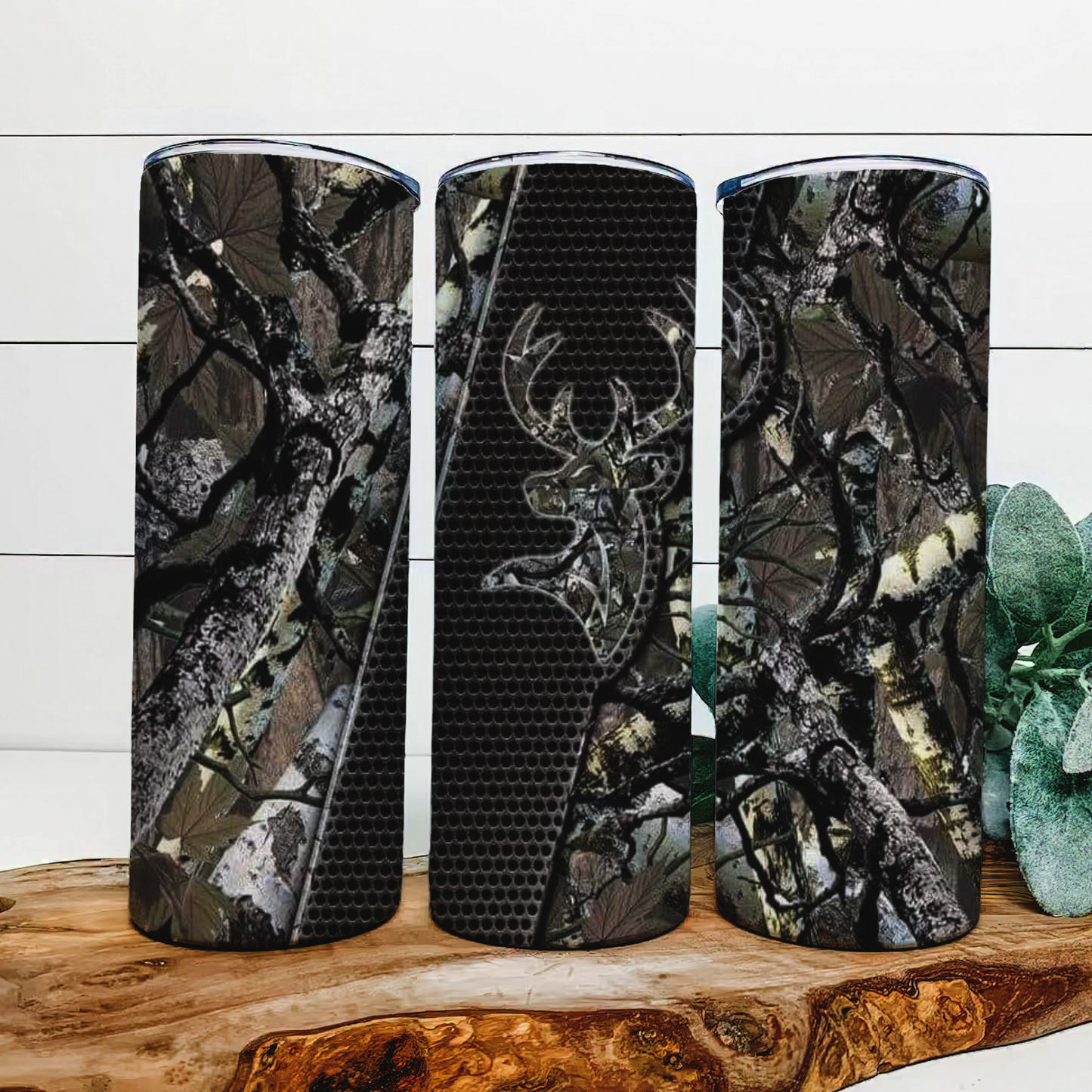 His/Hers Camo Deer Set