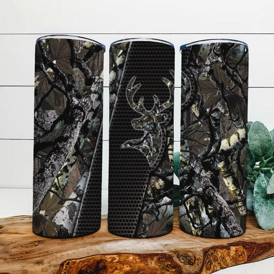 His/Hers Camo Deer Set