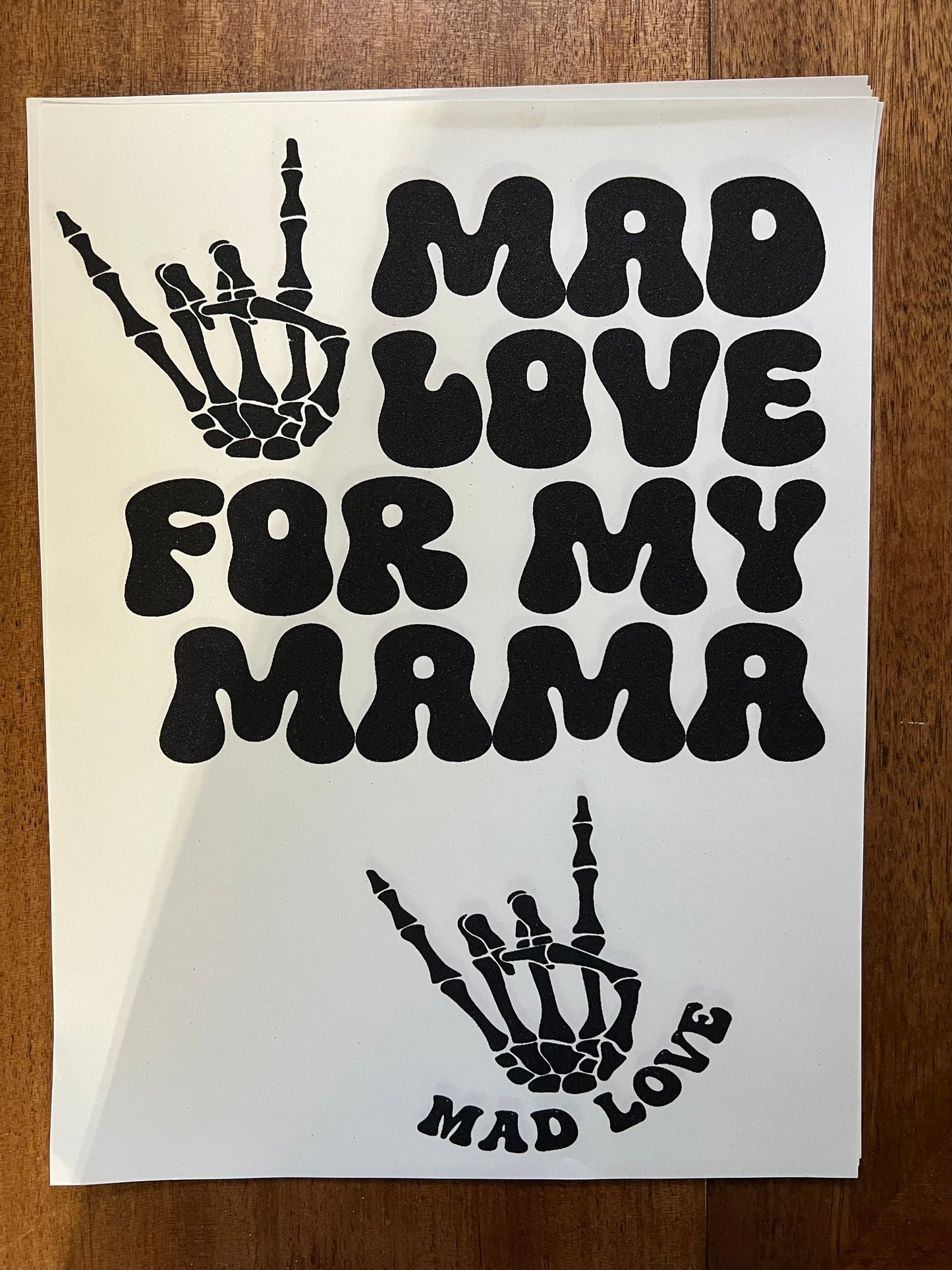 Mad Love for Mama w/pocket-youth