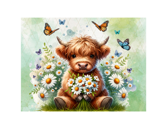 Highland Daisies CB