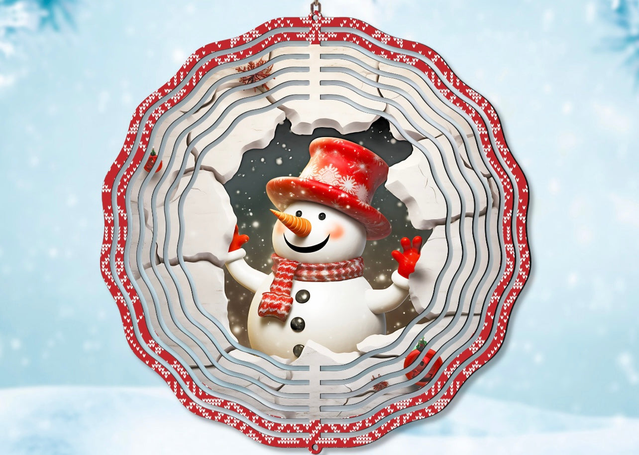 Snowman Spinner