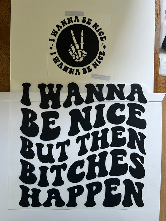 Bitches Happen w/pocket