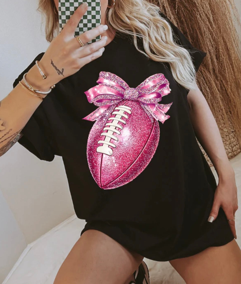 Pink football