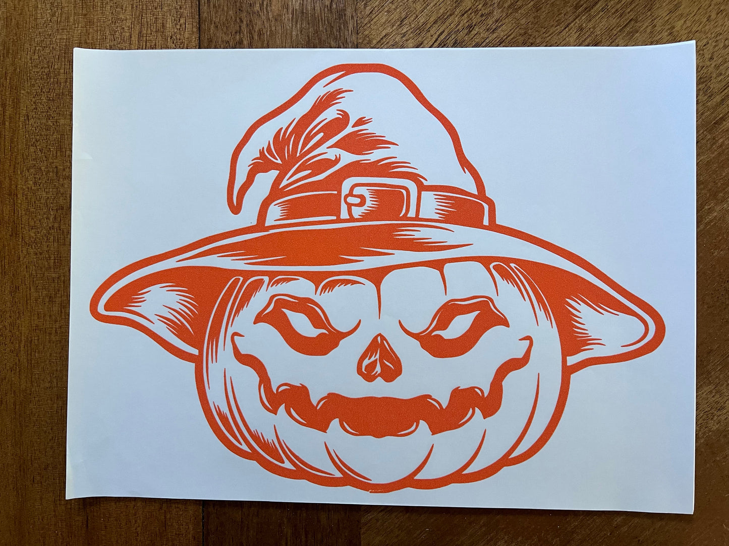 Pumpkin witch