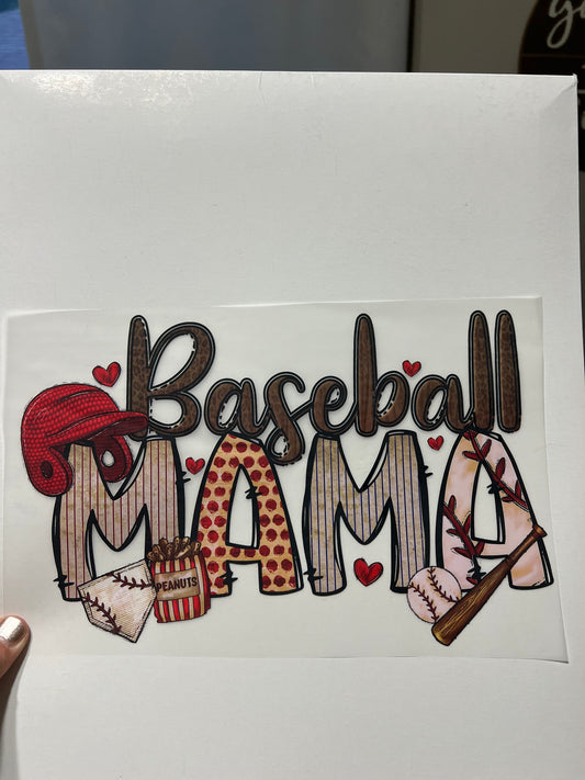 Baseball mama hat/bat