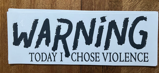 Warning