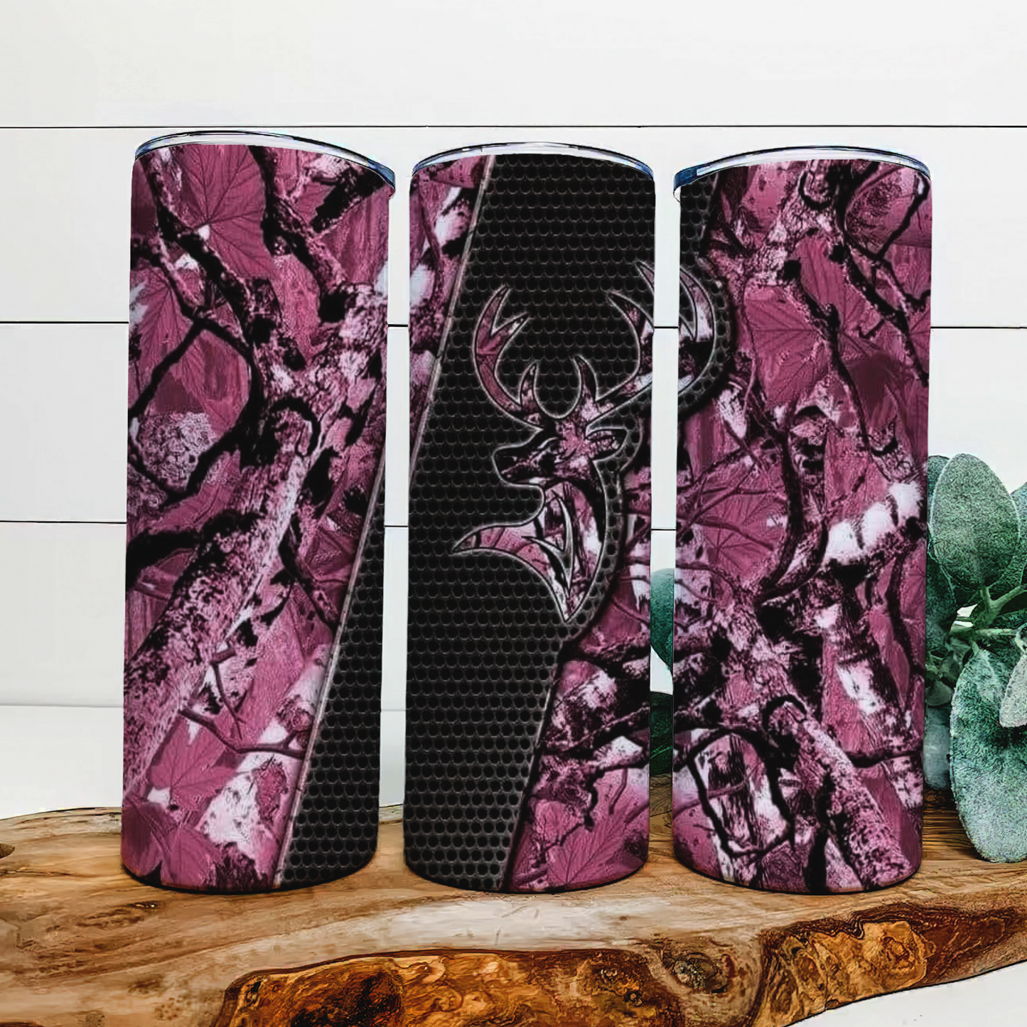 His/Hers Camo Deer Set