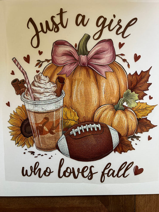 Just a girl Fall
