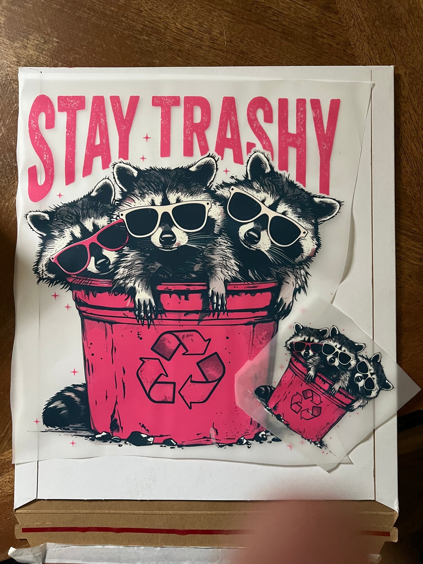 Stay Trashy-w/pocket