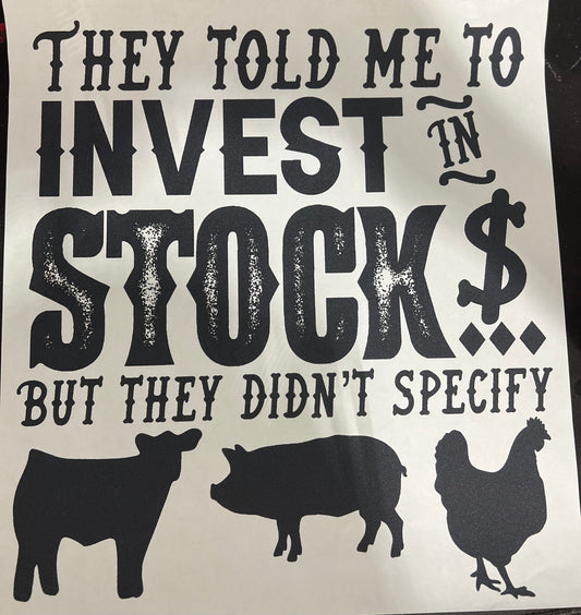 Invest in stocks