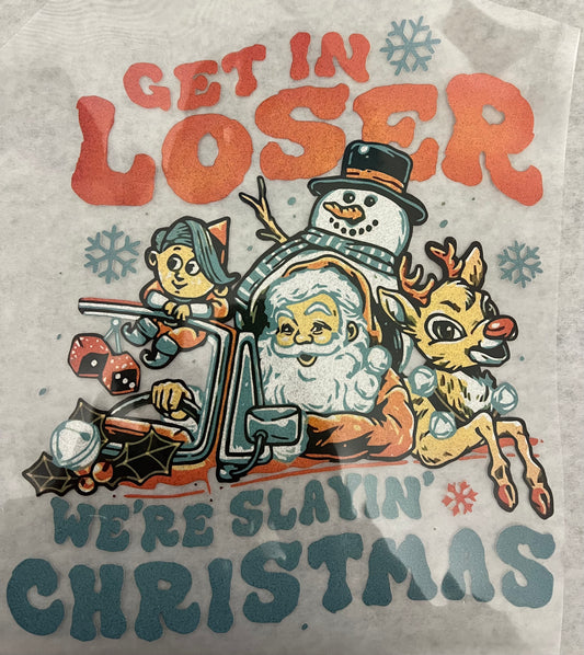 RETRO-Get in loser GLITTER