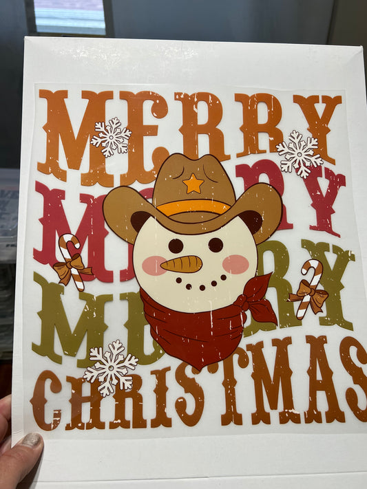Merry Snowman